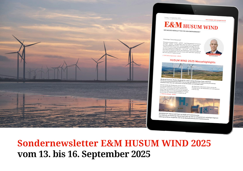 Abonnieren Sie E&M Husum Wind kostenlos und unverbindlich!