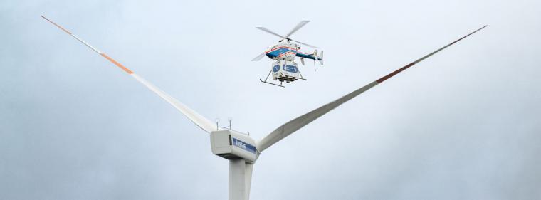 Enerige & Management > F&E - Per Drohne auf hoher See