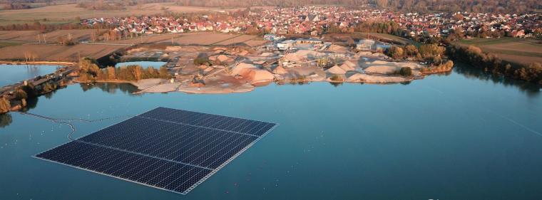 Enerige & Management > Photovoltaik - Iffezheim mit noch mehr Solarstrom vom Kiessee