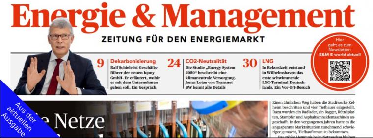 Enerige & Management > Aus Der Aktuellen Zeitung - "Steuerberater" für den Emissionshandel