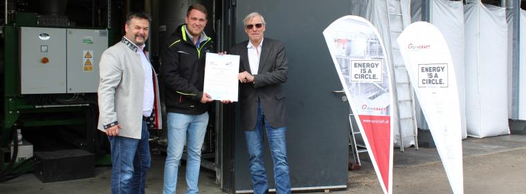 Enerige & Management > BHKW Des Jahres - E&M und B.KWK zeichnen Holzkraftwerk in Ternitz aus